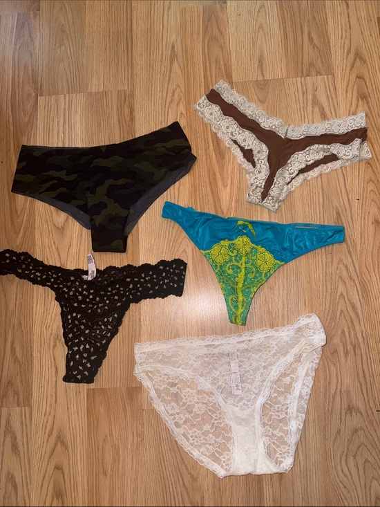 Victoria's Secret Other - Victoria’s Secret Womens Lace & Cotton panty bundle size small and medium